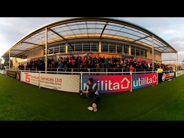 EASTLEIGH 360 | Fans react when McSheffrey scores