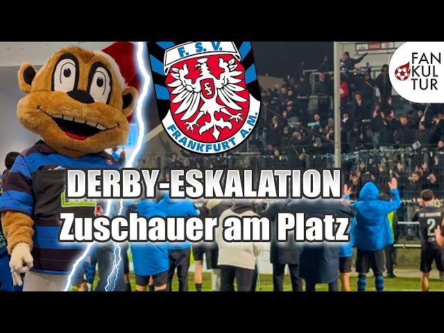 DERBY-ESKALATION | FANS am PLATZ | Ein Tag Fan von: FSV Frankfurt | Fußball-Stadion-Vlog 🏟️