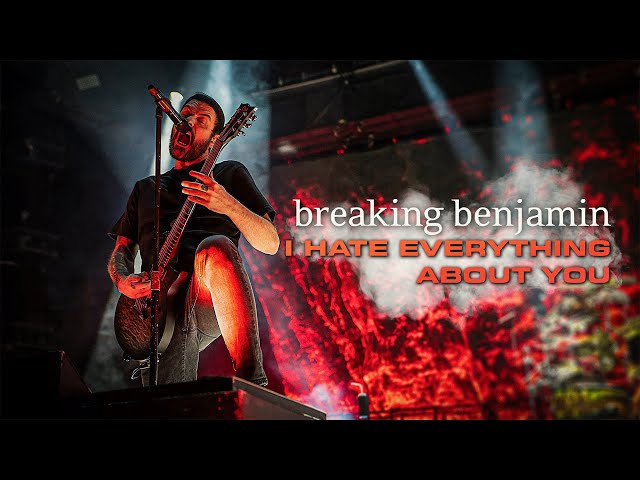 BREAKING BENJAMIN - I Hate Everything About You (Three Days Grace Cover, 2024) (Unofficial)