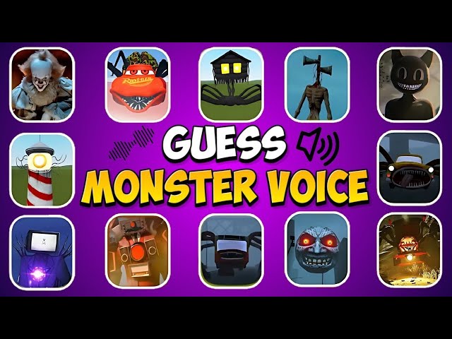 Guess THE EAT MONSTER’S VOICE - Eat Monsters Coffin Meme's part 29