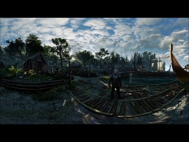 The Witcher 3: Wild Hunt (360°, 3D, 4K) - Ard Skellig #2