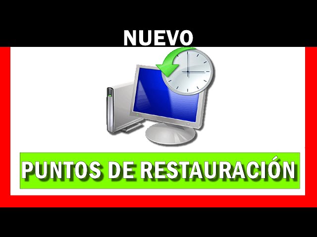 ✅ Cómo RESTAURAR Windows 11 a un punto anterior 🔴 CREAR un PUNTO de restauración