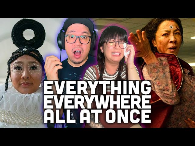 EVERYTHING EVERYWHERE ALL AT ONCE (2022) MOVIE REACTION - FIRST TIME WATCH