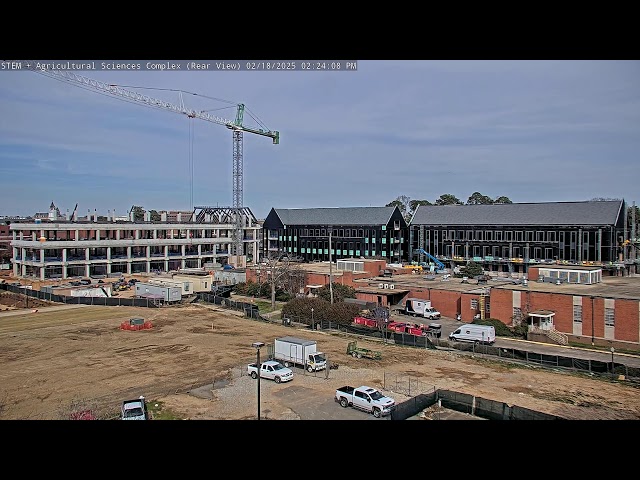 STEM + Agricultural Sciences Complex (Rear View)