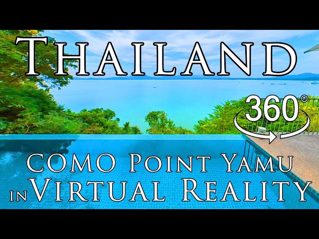 Thailand in VR - COMO Point Yamu Resort: One Bedroom Pool Villa Tour in 360º