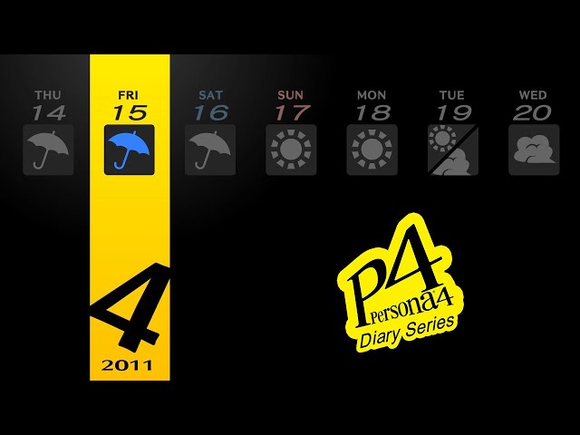 Persona 4 Golden Diary April 15