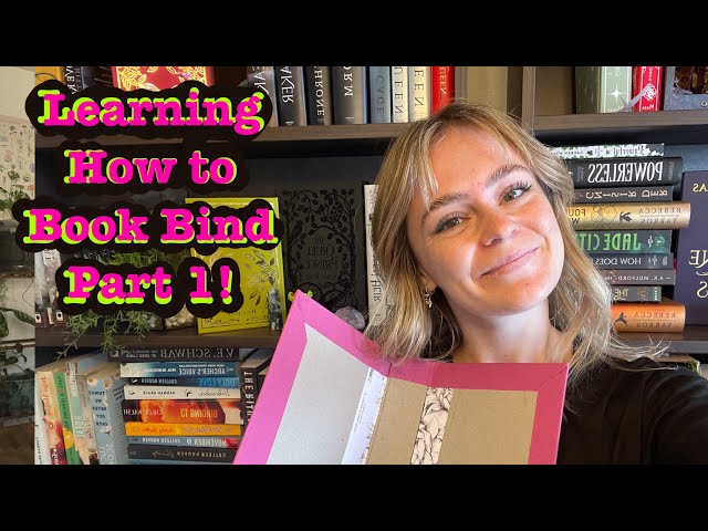 Book Binding Tutorial Part One