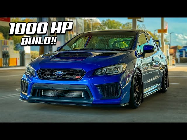 FIRST DRIVE IN A 605BHP 2014 WRX STI **£60,000 BUILD**