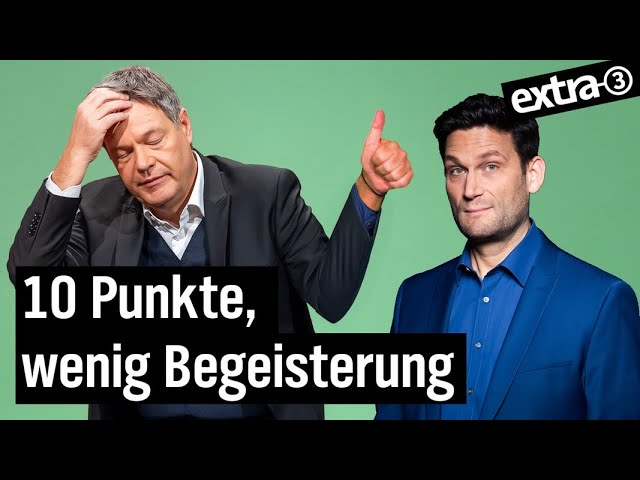 Robert Habeck: Zwischen Mediokrates und Meltdown | extra 3 vom 13.02.2025 · Teil 3 | NDR