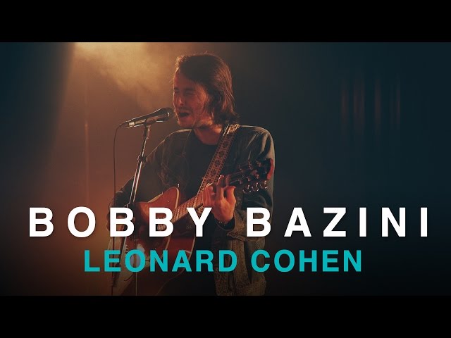 Bobby Bazini | Leonard Cohen | Live In Studio