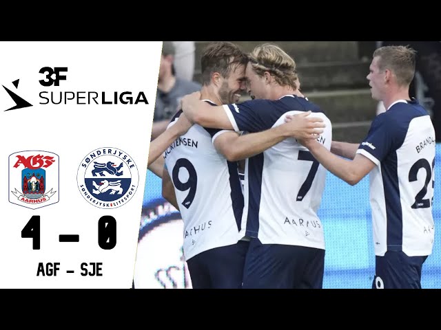 AGF 4-0 SønderjyskE | Fredag 02 August 2024