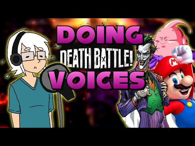 25 DEATH BATTLE Voice Impressions in 12 Minutes