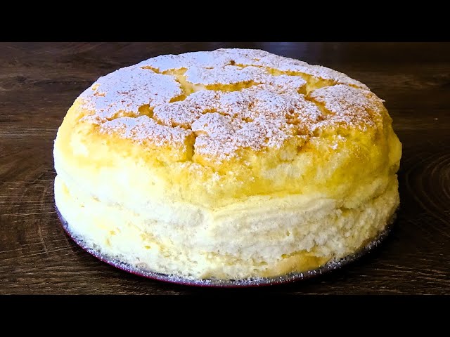 Airy Cheesecake Souffle. The Fluffiest Dessert You've Ever Tried!