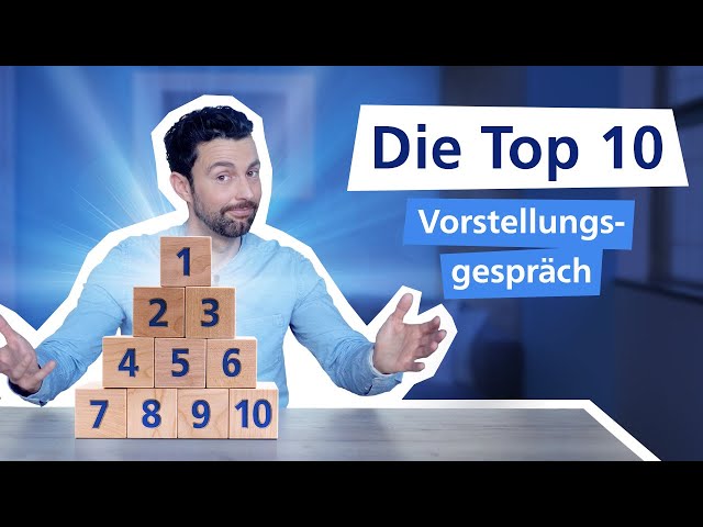 Vorstellungsgespräch: die 10 häufigsten Fragen (+ perfekte Antworten) 🚀