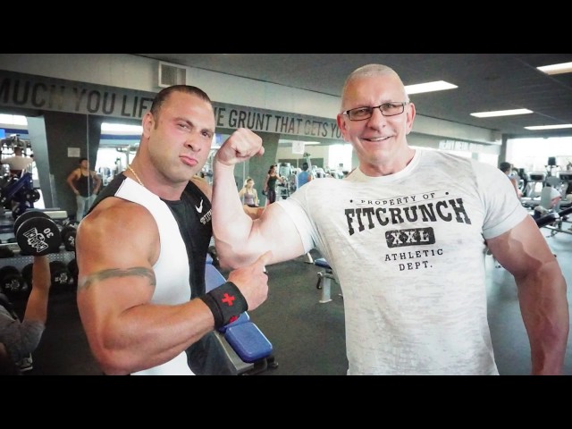 TITAN ARM WORKOUT FEAT ROBERT IRVINE!