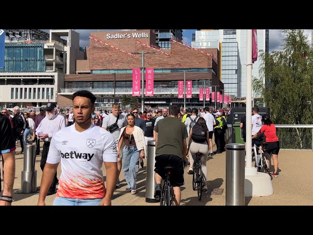 West Ham Chelsea , match day walk around the London stadium Sunday 20/08/2023 🏴󠁧󠁢󠁥󠁮󠁧󠁿