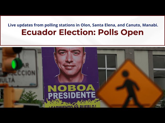 Ecuador Presidential Election: Polls Open | Nordic Today Live