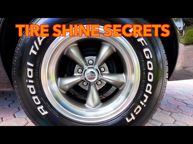 BEST Product to Make Your Tires Shine Like New!