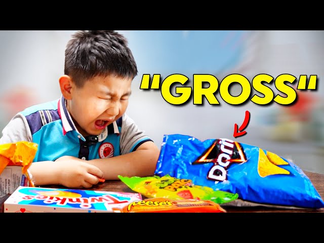 Chinese Kids try American Snacks for the First Time