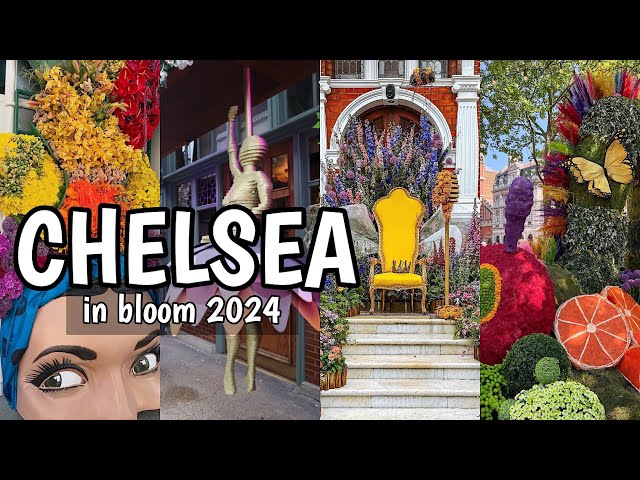 FREE IN LONDON FLOWER FESTIVAL 2024 - Chelsea in Bloom