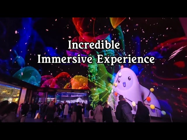 Outernet is the incredible, free immersive art experience that you don’t want to miss!