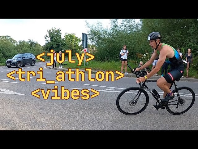 July Tri-Athlon Vibes