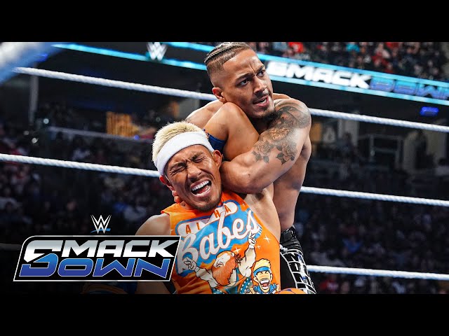 Carmelo Hayes takes down Akira Tozawa: SmackDown highlights, Feb. 7, 2025