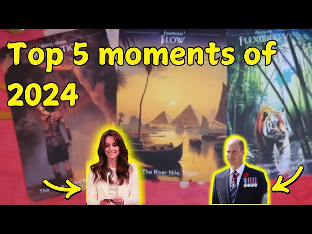 👑Princess Catherine & Prince William, top 5 moments of 2024 (looking back at last year)