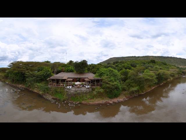 360 VR Video of Sanctuary Olonana, Kenya