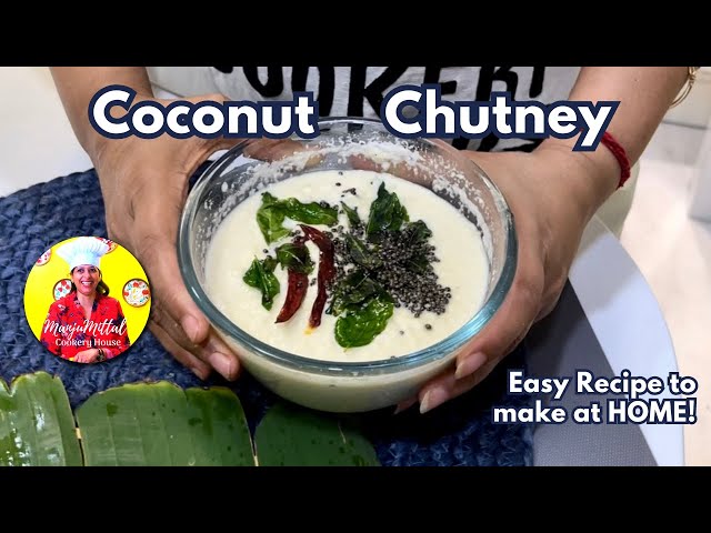 Authentic Coconut Chutney🥥🌶️🌿