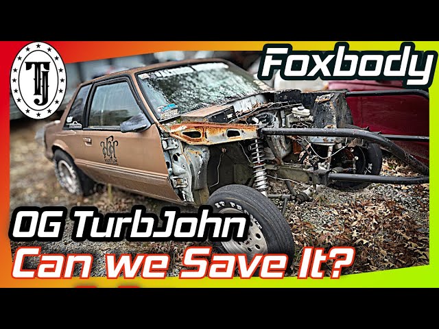 Worth Saving???  OG TurboJohn Foxbody is Rotting Away....... SHOULD WE???????