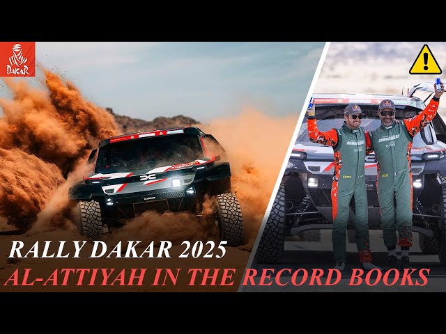 Nasser Al-Attiyah in the Record Books - Dakar Rally 2025 - The Dacia Sandriders