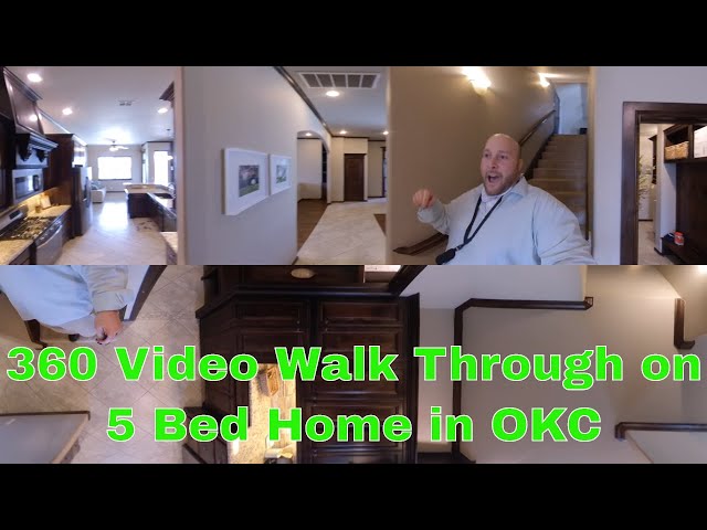 360 Video Walk through | 5 Bed Home in OKC 🏘️ OKC Real Estate Agent