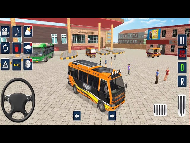 Coach Bus Simulator 🚍 | The Driving Challenge Awaits You in the Best Bus Game | Android Gameplay