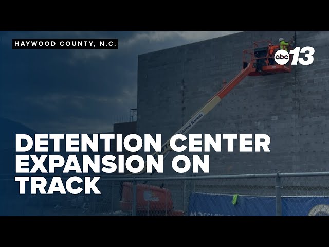 Haywood County Detention Center expansion on track