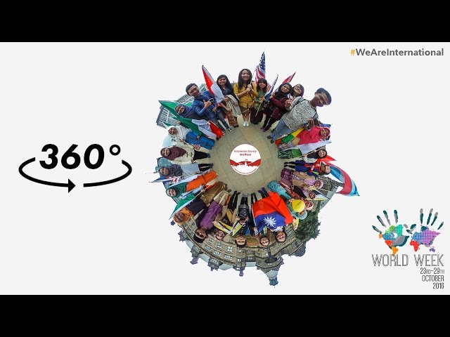 Sheffield University World Week Parade 2016 (360 Video)