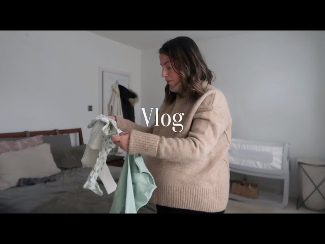 Weekly Vlog: First Day of Maternity Leave & Spending Time at Home