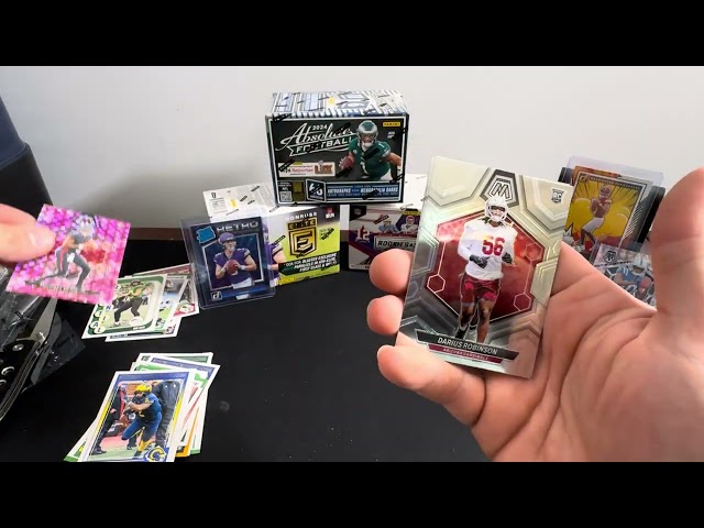 NFL trading card birthday haul!!