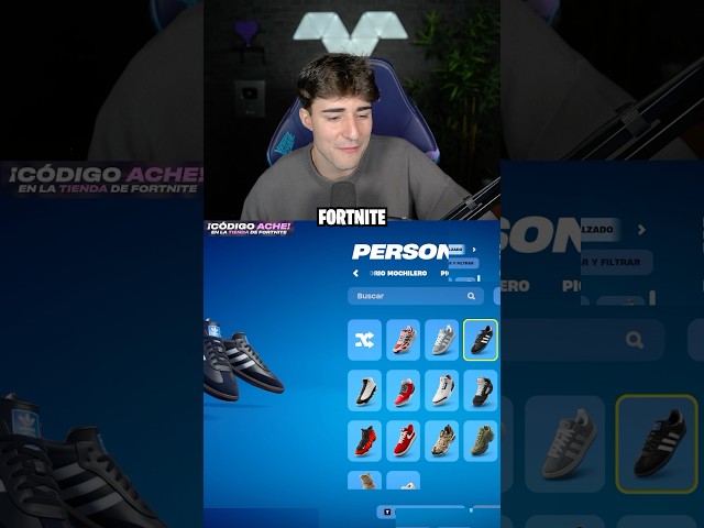 FORTNITE ME REGALA LAS NUEVAS ADIDAS 👟😱