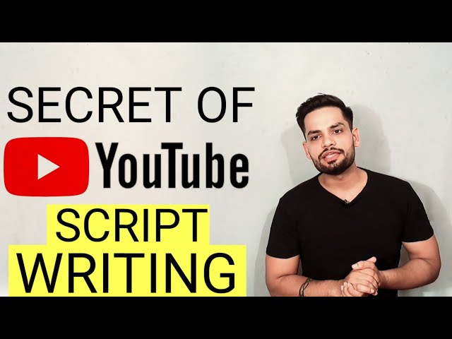 YOUTUBE SCRIPT WRITING FOR BEGINNERS IN HINDI #script #youtube