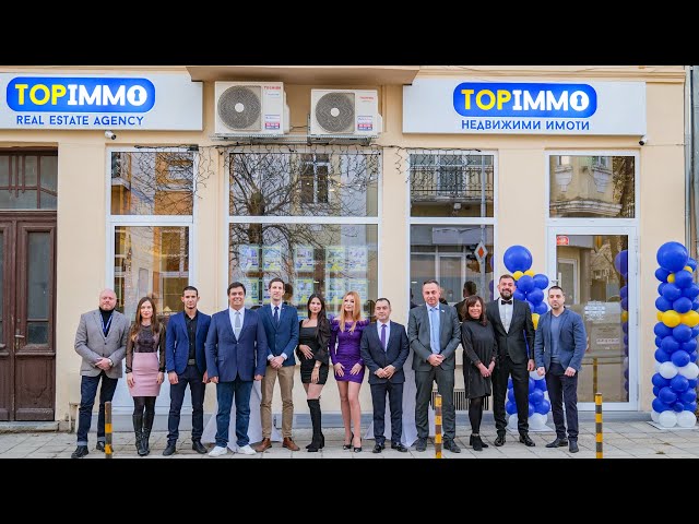 Освещаване на нов офис - TOPIMMO