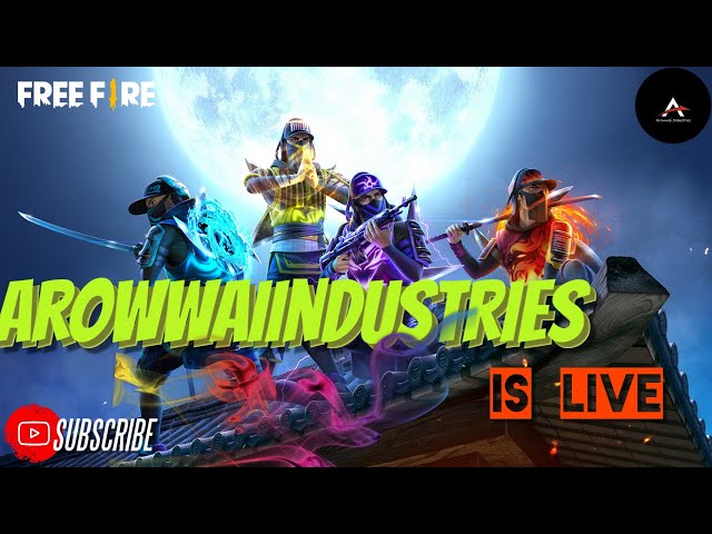 @Arowwaiindustries Live Stream free fire pc gameplay