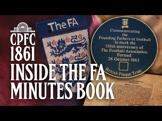 The Birth of Football: Crystal Palace at the founding of the Football Association