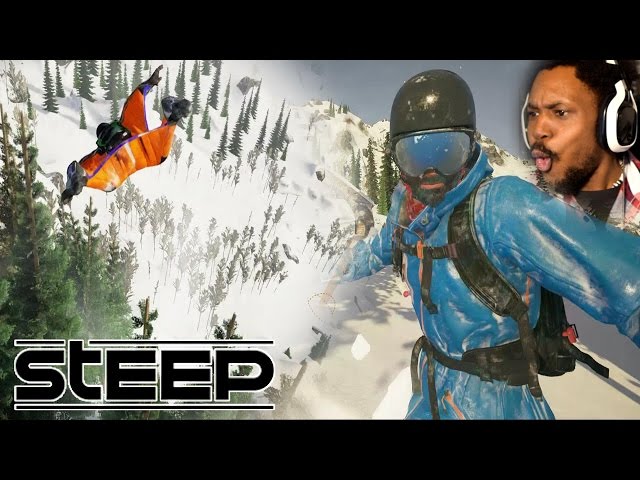 LOOK MA, I'M FLYING! | Steep Gameplay