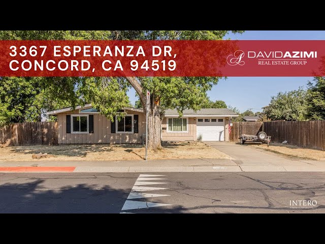 3367 Esperanza Dr, Concord, CA 94519 | David Azimi Group