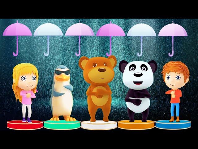 Rain Rain Go Away! Aram Sam Sam Want's to Dance | Kids Song for Kiddos