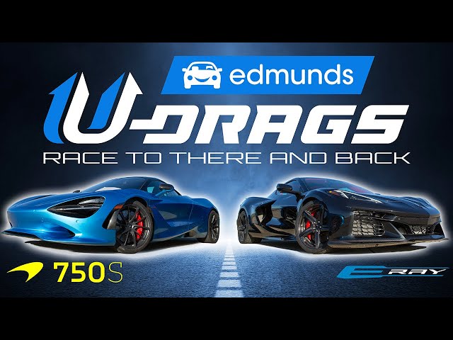 U-DRAGS RACE: McLaren 750S vs. Chevrolet Corvette E-Ray | Quarter Mile, Handling & More!