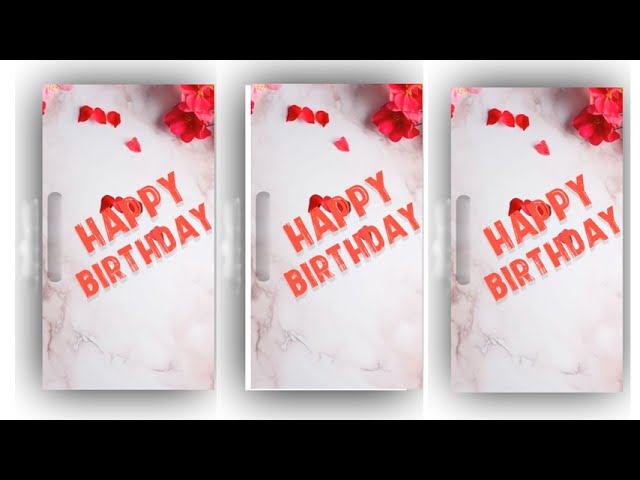 3G /4G MOBILE/ EDITING/3D/BIRTHDAY/VIDEO ALIGHT MOTION EDITING