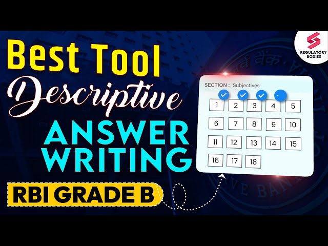 Descriptive Writing Practice Like Never Before | Descriptive Writing for RBI Grade B 2025