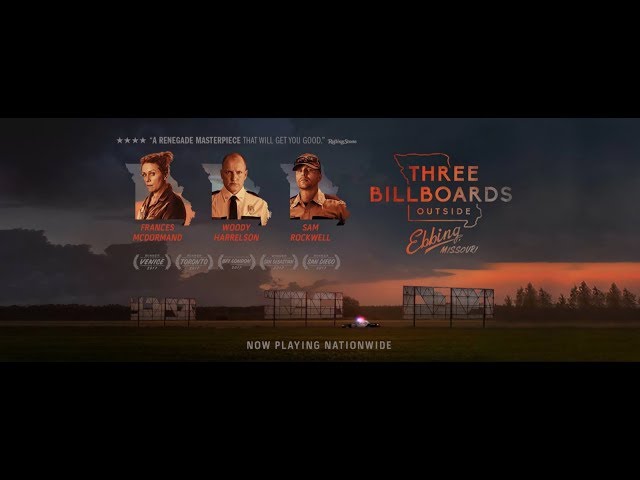 Academy Awards Best Picture Nominees: 2. Three Billboards Outside Ebbing, Missouri